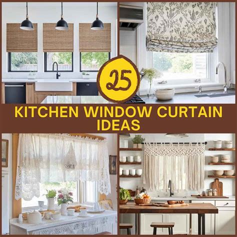 25 Stylish Kitchen Window Curtain Ideas to Upgrade Your Space