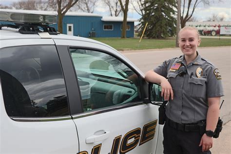 Law enforcement student says her community service officer role with ...