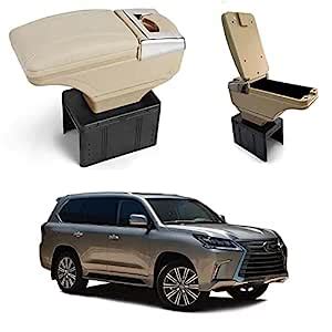 Oshotto PU Leather AR-01 Car Armrest Console Box Compatible with Lexus ...