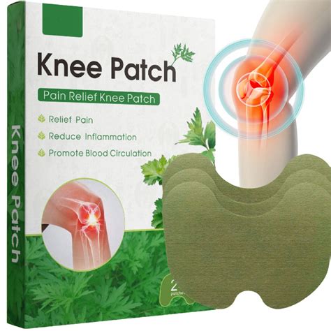 24 Pain Relief Patches for Knees & Muscles - Wellness Osteoarthritis ...