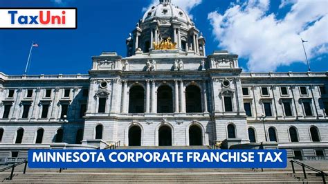 Minnesota Corporate Franchise Tax 2025 - 2026