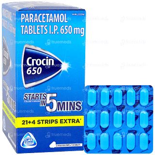 Crocin 650 Tablet: Uses, Side Effects, Price & Substitutes