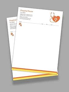MyTees Customized Prescription Pad A4 Size for Doctor | Multi Color ...