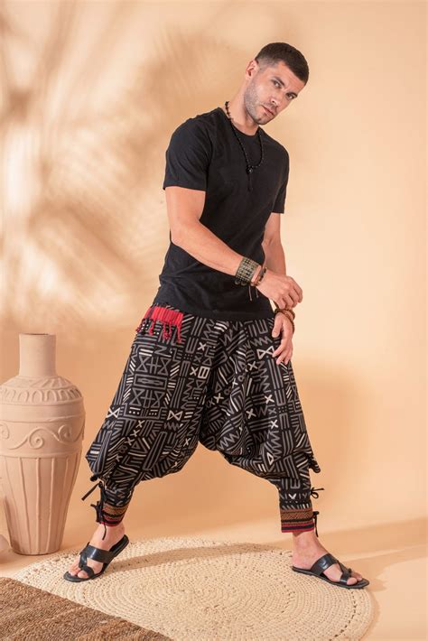 Shadow Slayer Cotton Harem Pant by The Veshti Company | Made in India