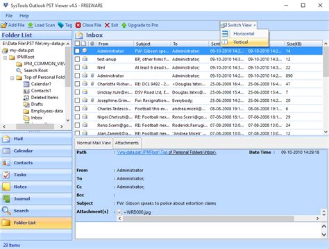Image result for PST File Explorer
