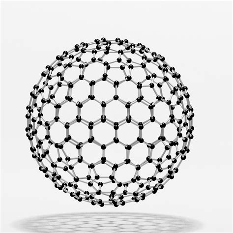 buckyball medicinal 3d max