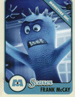 Monsters University Scare Card - #03 Frank McCay -- Antique Price Guide ...