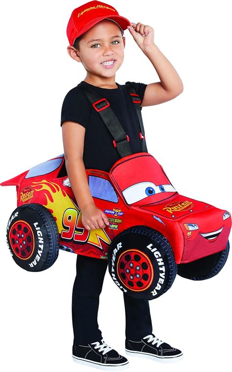 Buy Spirit Halloween Toddler Cars Lightning McQueen Ride-Along Costume ...