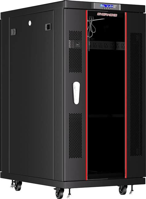 Sysracks 27U Locking Network Rack Cabinet on Casters with India | Ubuy