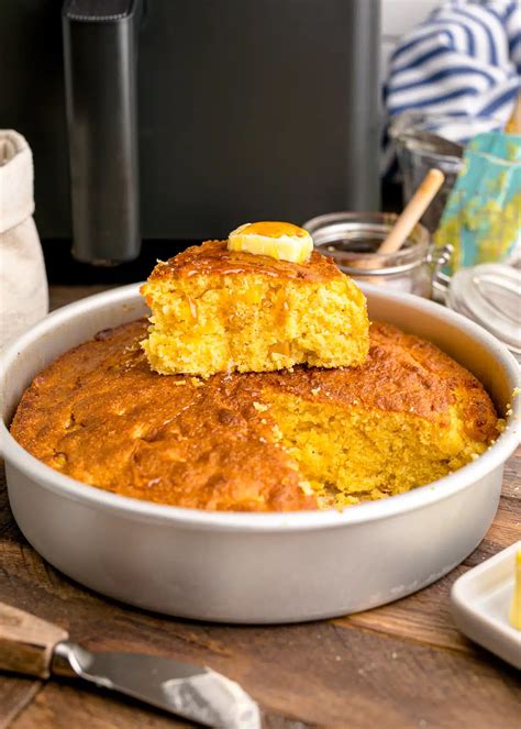 Air Fryer Cornbread - Easy Homemade - My Air Fryer Kitchen