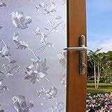 Lukzer Set of 2 Window Frosted Film for Glass Privacy Strips Design ...