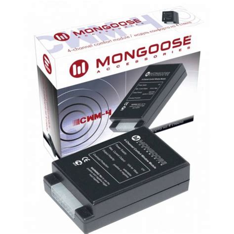 Модуль управления стеклоподъемниками Mongoose CWM-4 — Car Stereo ...