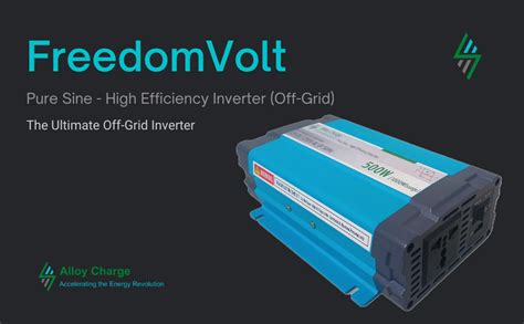 Alloy Charge FreedomVolt Pure Sine High Efficiency Off Grid Inverter ...