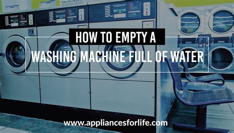 Image result for How to Manually Empty a Washing Machine