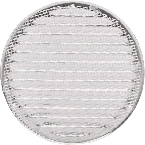 Buy Vent Systems 8 Aluminum Soffit Vent Cover - Round Air Vent Louver ...