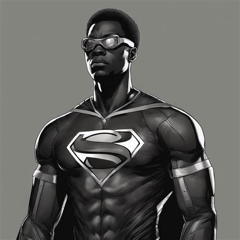 Portrait of black superhero by Blackrob21 on DeviantArt