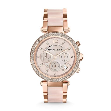 Buy Michael Kors Analog Rose Dial Women's Watch-MK5896 at Amazon.in