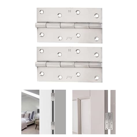 Shop Godrej Stainless Steel Door Hinges – Durable & Reliable