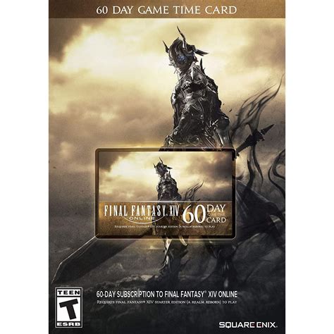 Játék Final Fantasy XIV - 60 Days Game Time Card Mog Station Key Europe ...