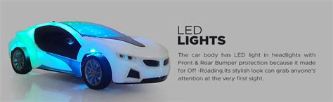 NHR Remote Control Car Chargeable 3D Remote Control Lighting Famous Car ...