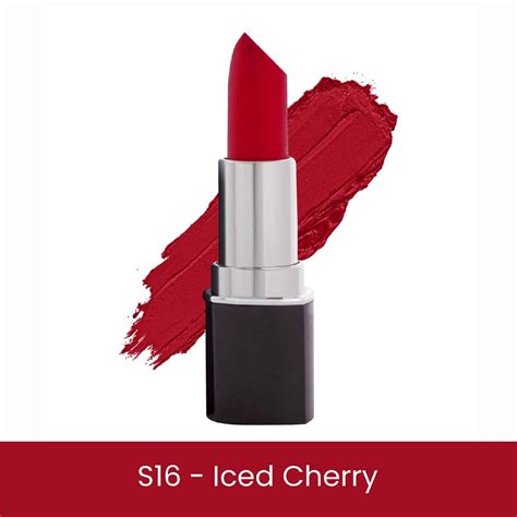 Matte & Satin Lipstick - S16 Iced Cherry – Verymiss