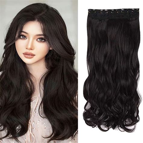 Iyaan Curly Hair Extensions Wig 5 Clips Hair Extension For Women And ...