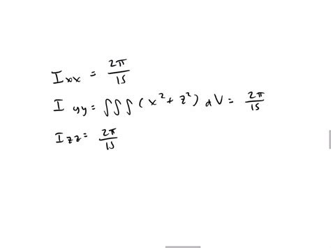 Inertia Tensor Matrix Example 的图像结果