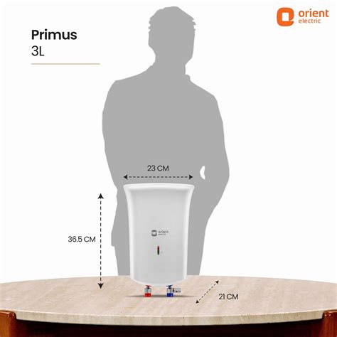 Buy Primus 3L Instant Water Heater (Geyser) White | Kitchen Water ...