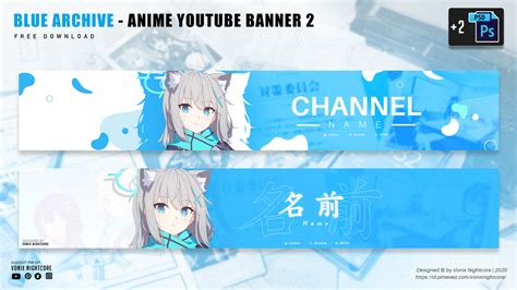 Blue Archives - Anime Gaming Banners by Vonix-Nightcore on DeviantArt