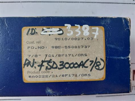 John Crane Fsd3000A Spring Seal Assembly Set – Aeliya Marine