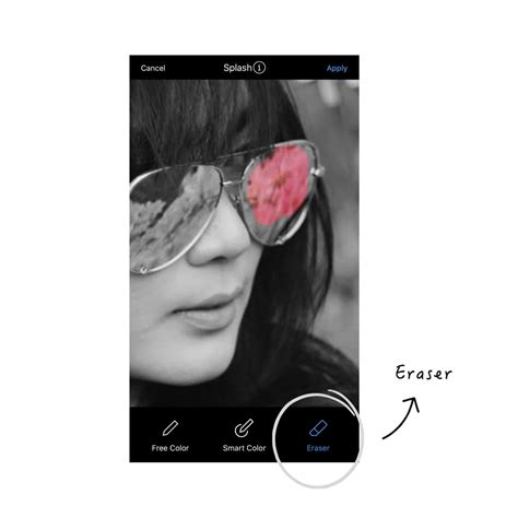 Color Splash App 的图像结果