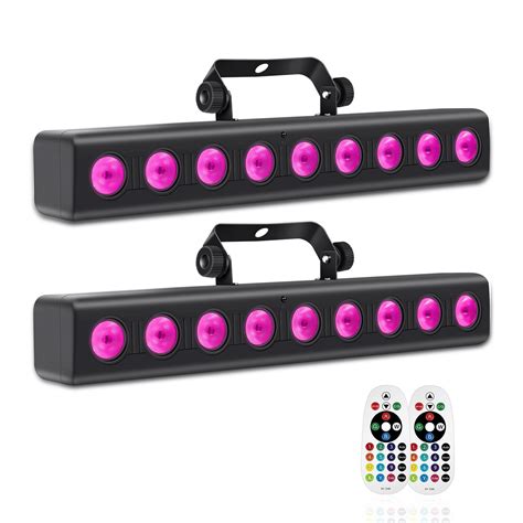 Amazon.com: ENDYSHOW LED Stage Light Bar,50W LED 4in1 RGBW DJ Lights ...
