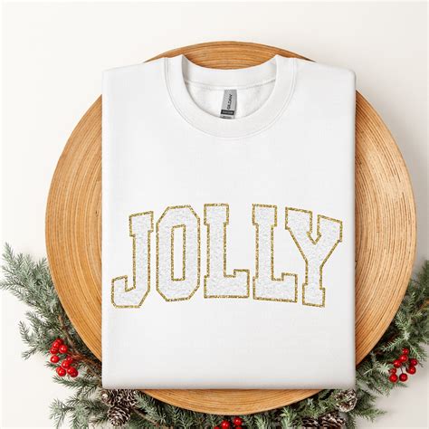 Jolly White with Gold Lining DTF Transfer – Top Notch Transfers OKC