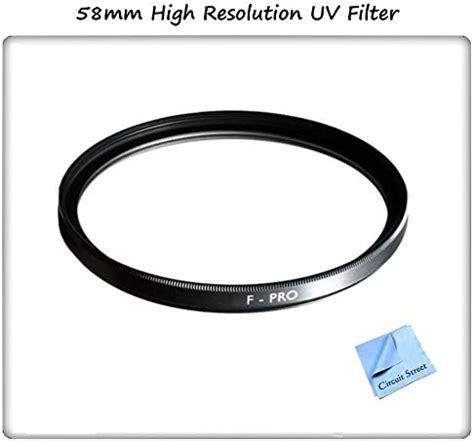 Buy Professional Series Multi Coated High Resolution UV Filter - 58mm ...