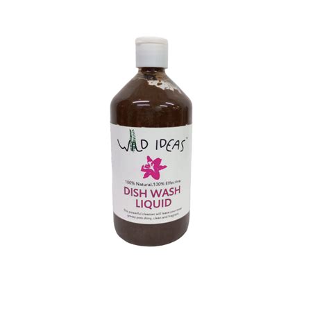 Dish Wash Liquid | Natural - Wild Ideas - 500ml – naturessoulshop