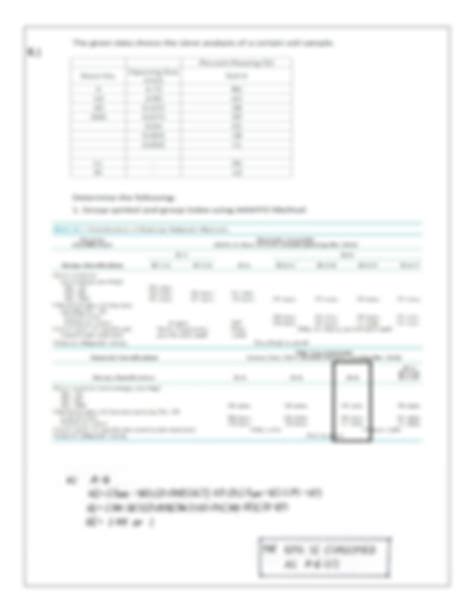 Image result for Soil Classification Geotechnical Engineering Examples
