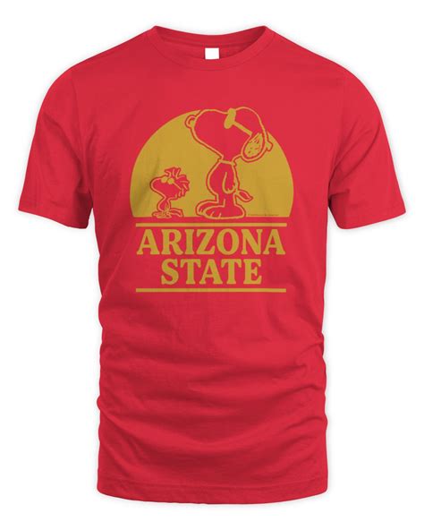 Peanuts x Arizona State University Merch Asu Sunny Days T Shirt