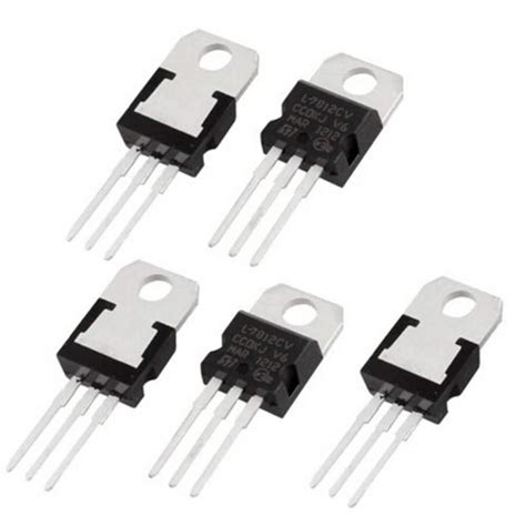 Zigshash Audio L7812 ic 12v 1.5 Amp Positive Voltage Regulator - Pack ...