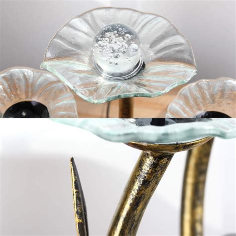 Buy crapelles Tabletop Water Fountain - Indoor Waterfall Feature ...