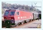 The SBB Re 4/4 IV 10103 Luino wiht the TEE Cisalpin 23 from Milano to ...