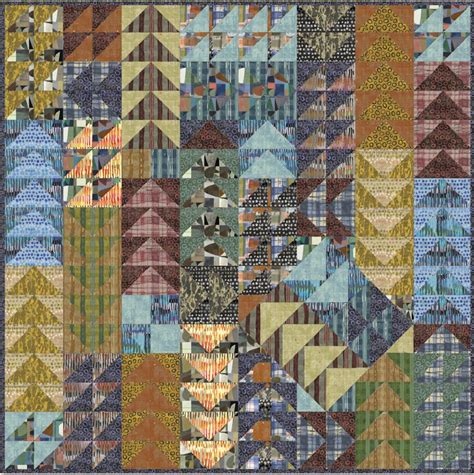 Marcia Derse Sketchbook #21 Quilt Kit 64" X 64" Finished for Windham Fabrics, 54749QK-X Modern ...