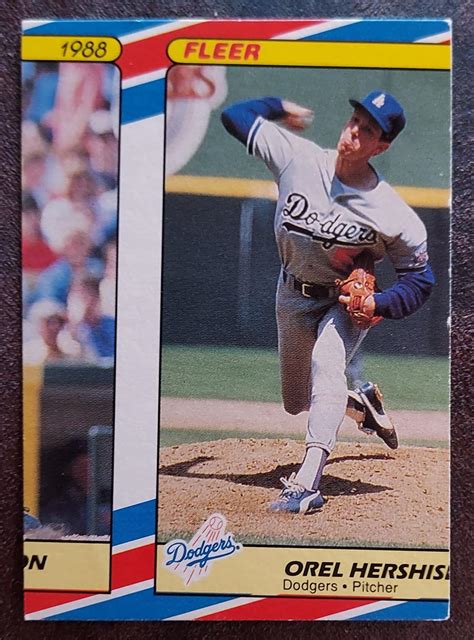 Orel Hershiser #518 Prices | 1988 Fleer | Baseball Cards
