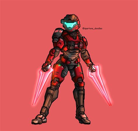 Halo Drawings Of Spartans
