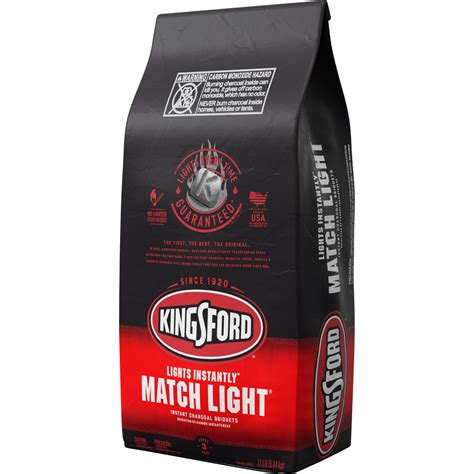 Kingsford Match Light Instant Charcoal Briquettes, 12 Pounds