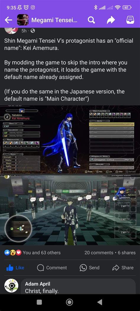 Is this info legit? : r/shinmegamitenseiv