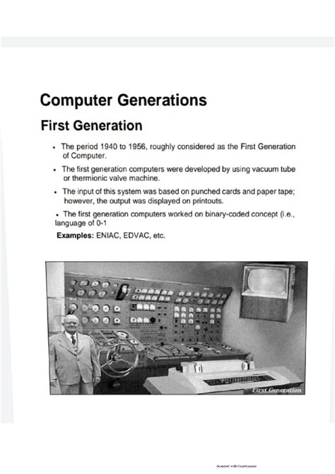 Image result for Generation of Computer Notes