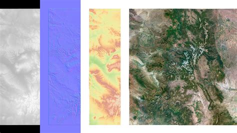 Colorado Terrain 3D Map by Shustrik