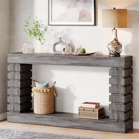 Amazon.com: Tribesigns 70.9-Inch Extra Long Console Table, Solid Wood ...