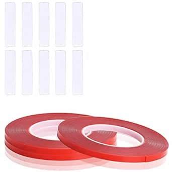 Gleevia Double Sided Tape Heavy Duty - 1/2" 10' Acrylic Strong Adhesive ...