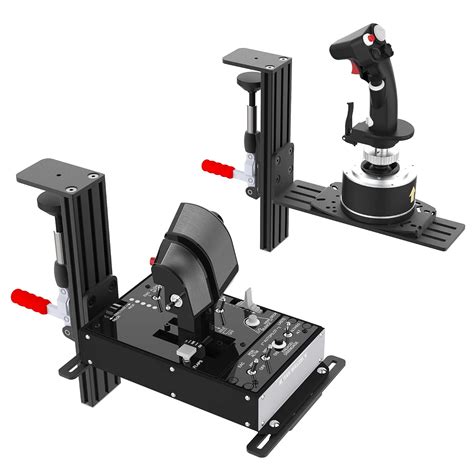Buy Hikig 2 Pack Hotas Desk Mount for Flight Sim Game Throttle and ...